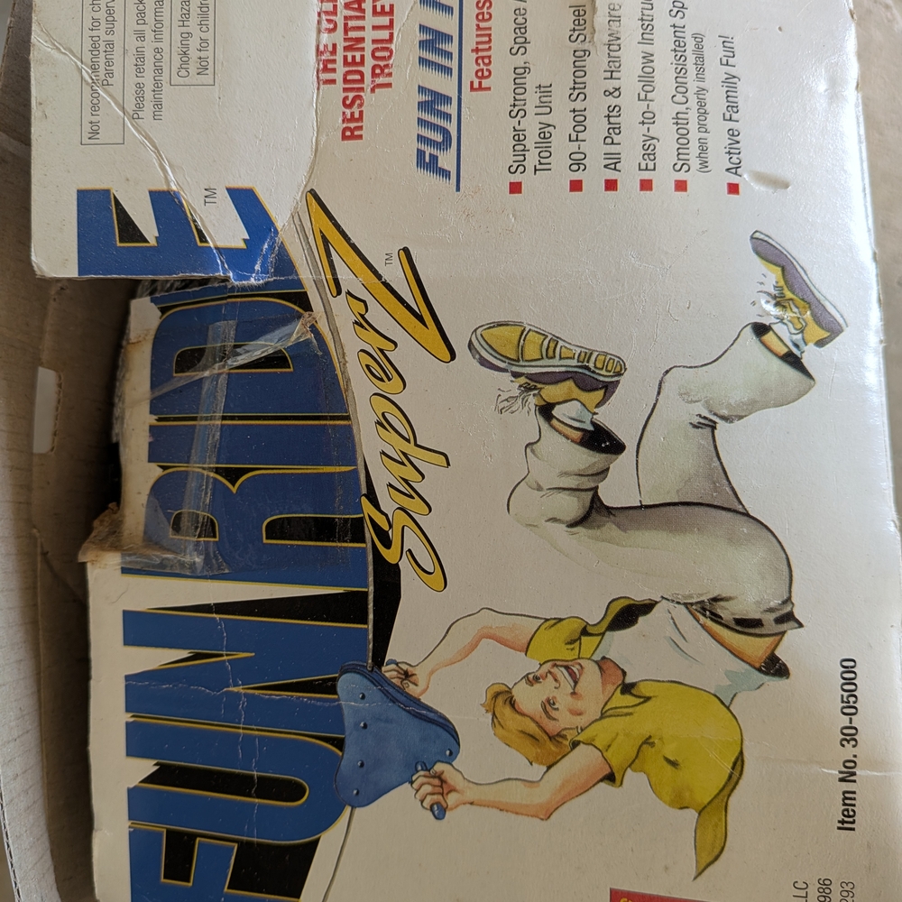 Fun Ride Super Z Zip Line Kit - Picture 3 of 4